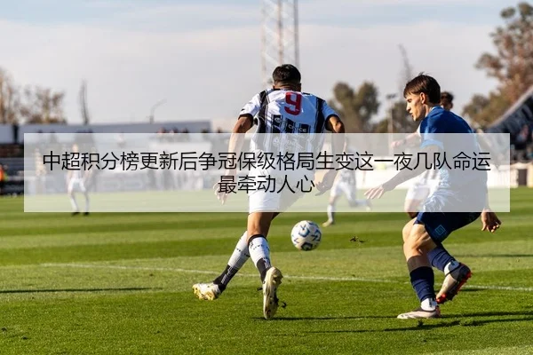 中超积分榜更新后争冠保级格局生变这一夜几队命运最牵动人心